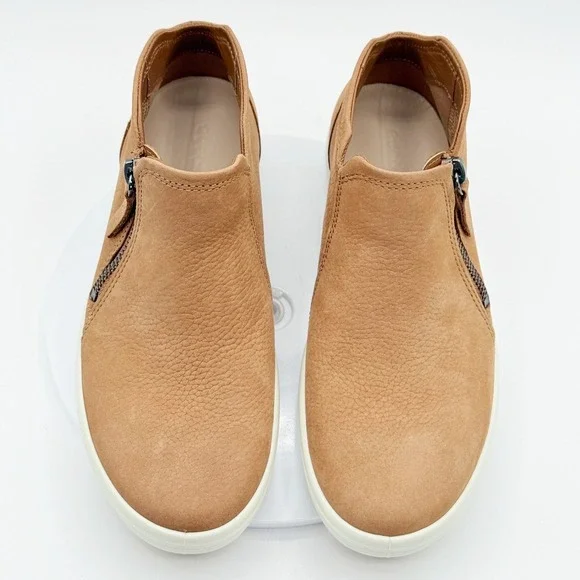 Ecco Soft 7 Short Zip Bootie Size 42 / US 11 Womens Cashmere Tan NEW - Picture 8 of 10